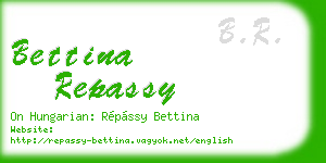 bettina repassy business card